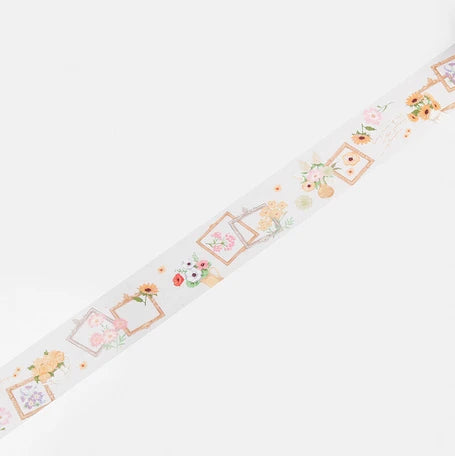 BGM Clear Tape- Flower Gallery