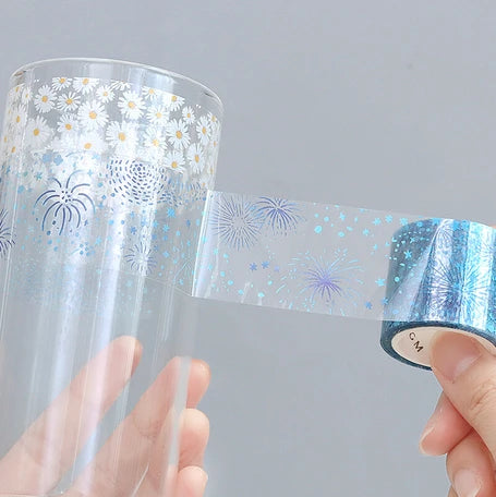 BGM Clear Tape- Fireworks