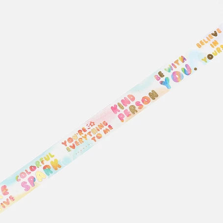 BGM Washi Tape- Power Word