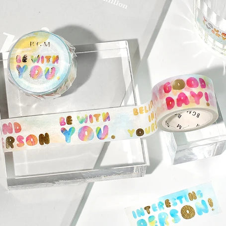 BGM Washi Tape- Power Word