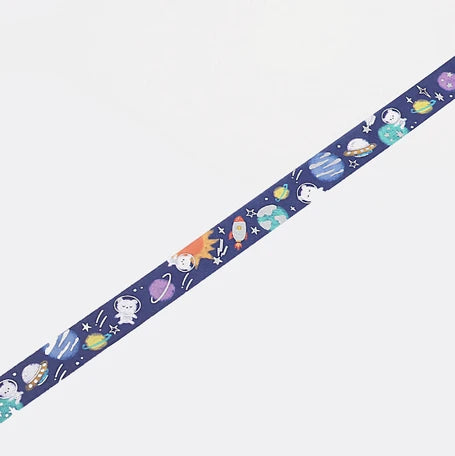 BGM Washi Tape- Crayon Land Space Adventure