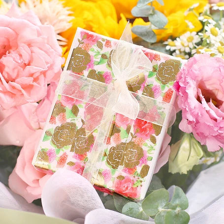 BGM Washi Tape- Flower Melody Rose