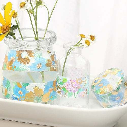 BGM Washi Tape- Flower Melody Hydrangea