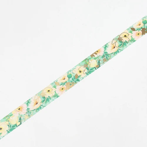 BGM Washi Tape- Flower Melody Anemones