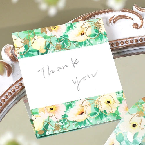 BGM Washi Tape- Flower Melody Anemones