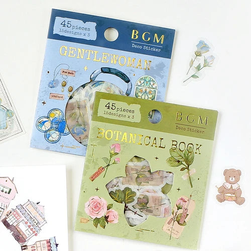 BGM Foil Stamping Stickers- Gentlewomen