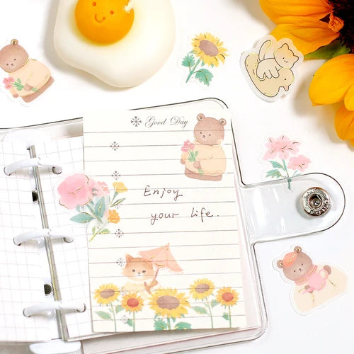 BGM Foil Stamping Stickers- Garden