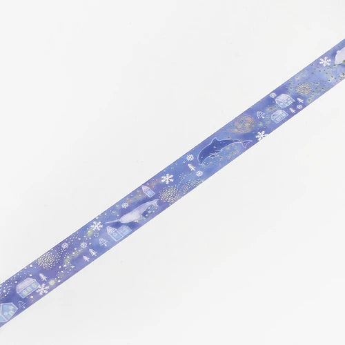 BGM Washi Tape- Water Snow