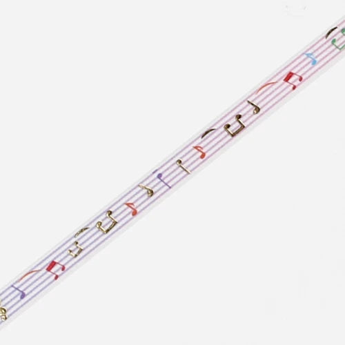 BGM Slim Washi Tape- Music Score