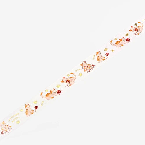BGM Washi Tape- Cat Wool Ball