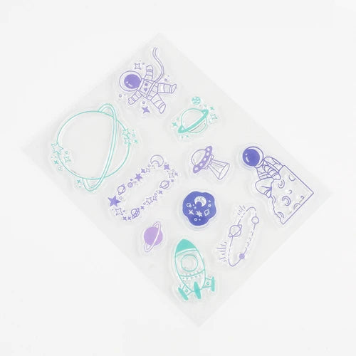 BGM Clear Stamp -Space Travel