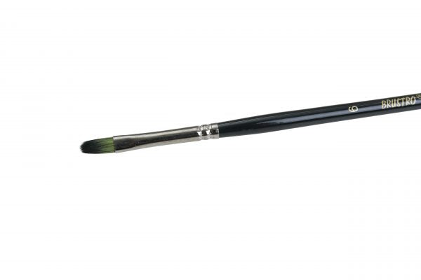 Brustro Artists Greengold Acrylic Brush Filbert Series 1800