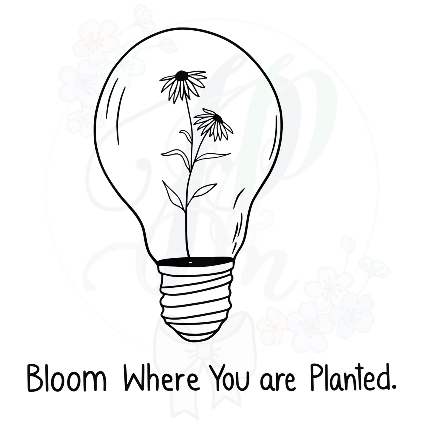 Bloom Die Cut Sticker
