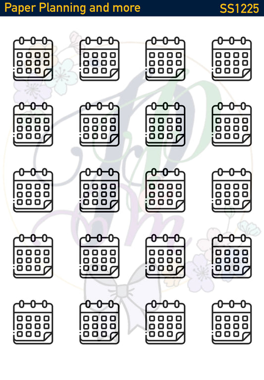 Calendar Sticker Sheet
