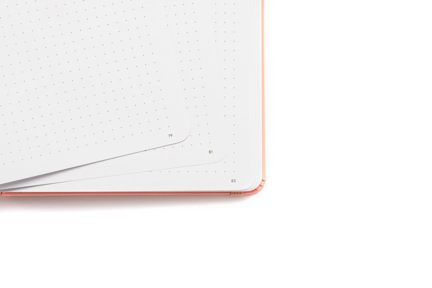 Yop and Tom A5 DOT GRID JOURNAL - MOON AND STARS - MIDNIGHT BLUE