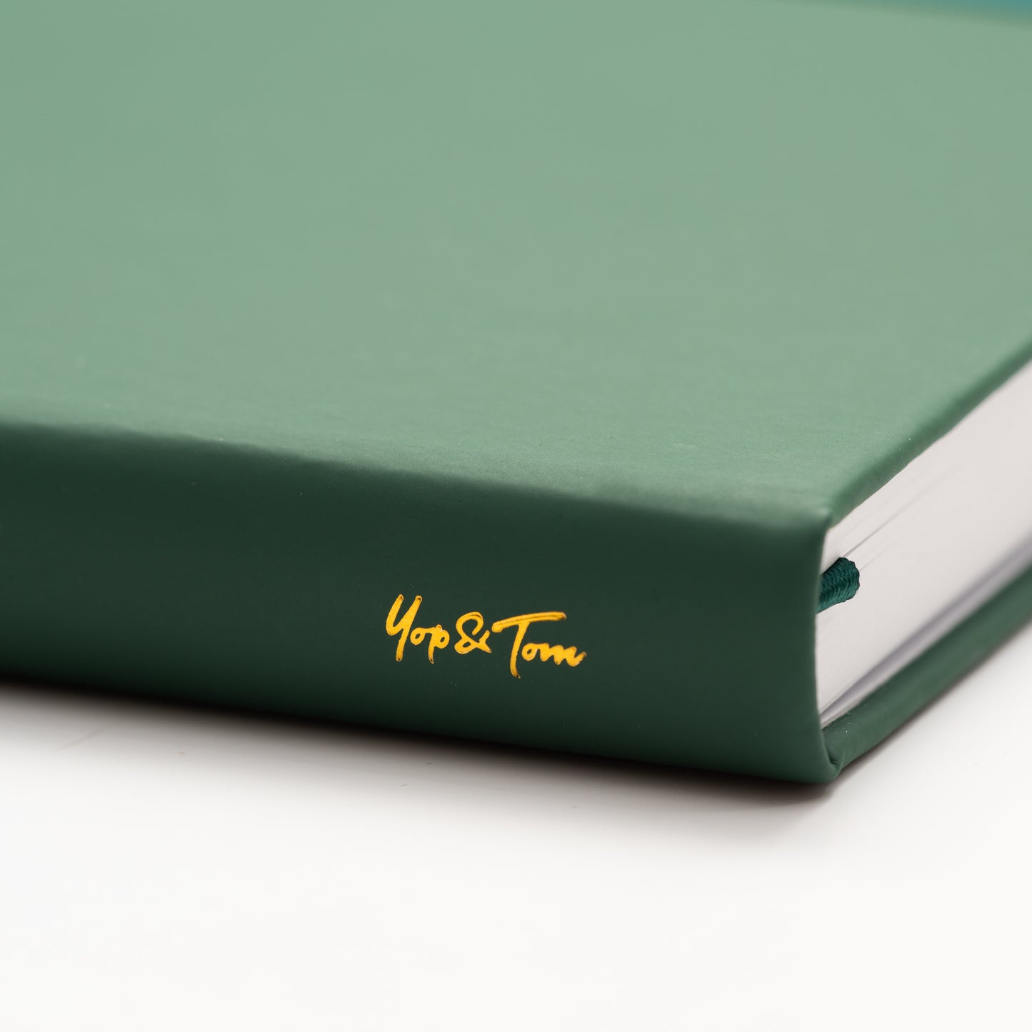 Yop & Tom A5 LINED JOURNAL - FOREST GREEN
