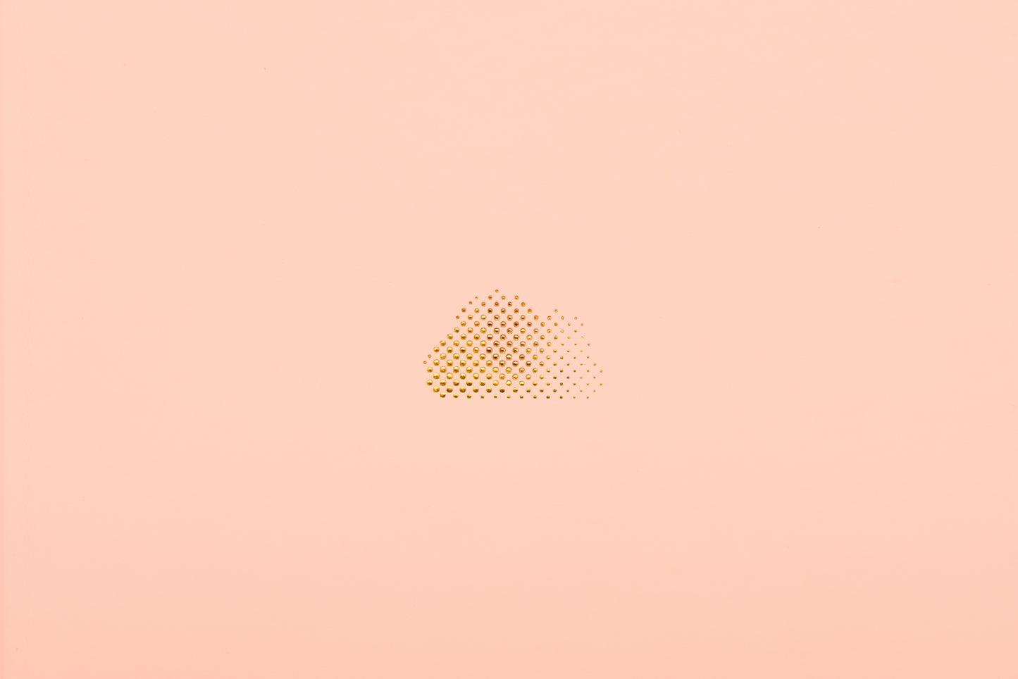 A5 DOT GRID JOURNAL - CLOUD - PASTEL PEACH