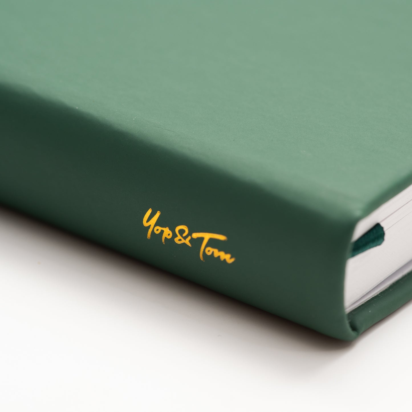 Yop & Tom A5 LINED JOURNAL - FOREST GREEN