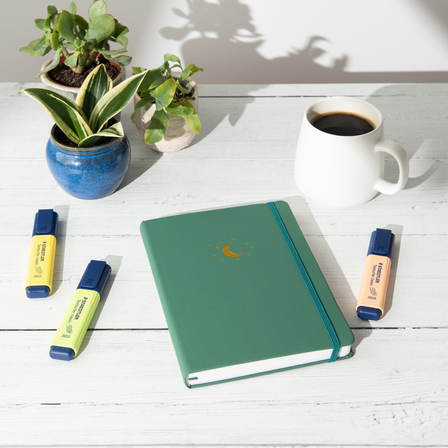 Yop & Tom A5 LINED JOURNAL - FOREST GREEN