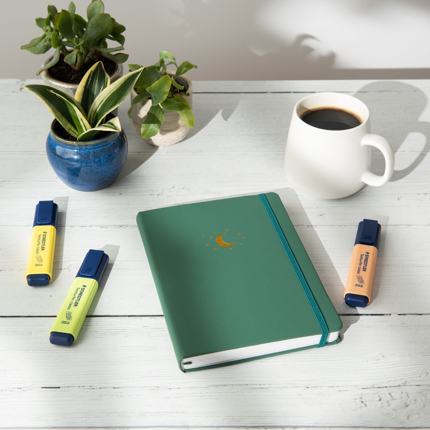 Yop & Tom A5 LINED JOURNAL - FOREST GREEN