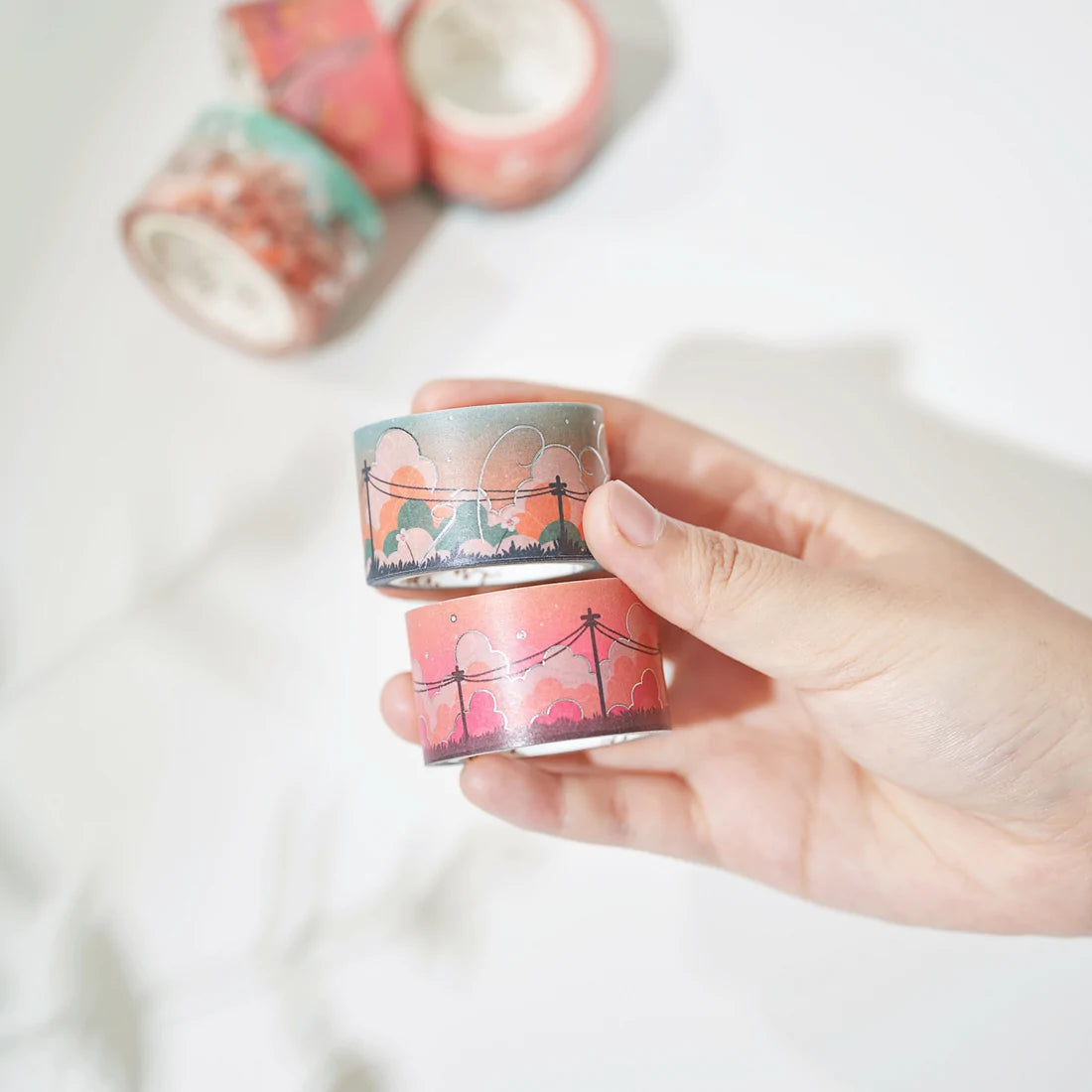 Afterglow Gilded Washi Tape Set