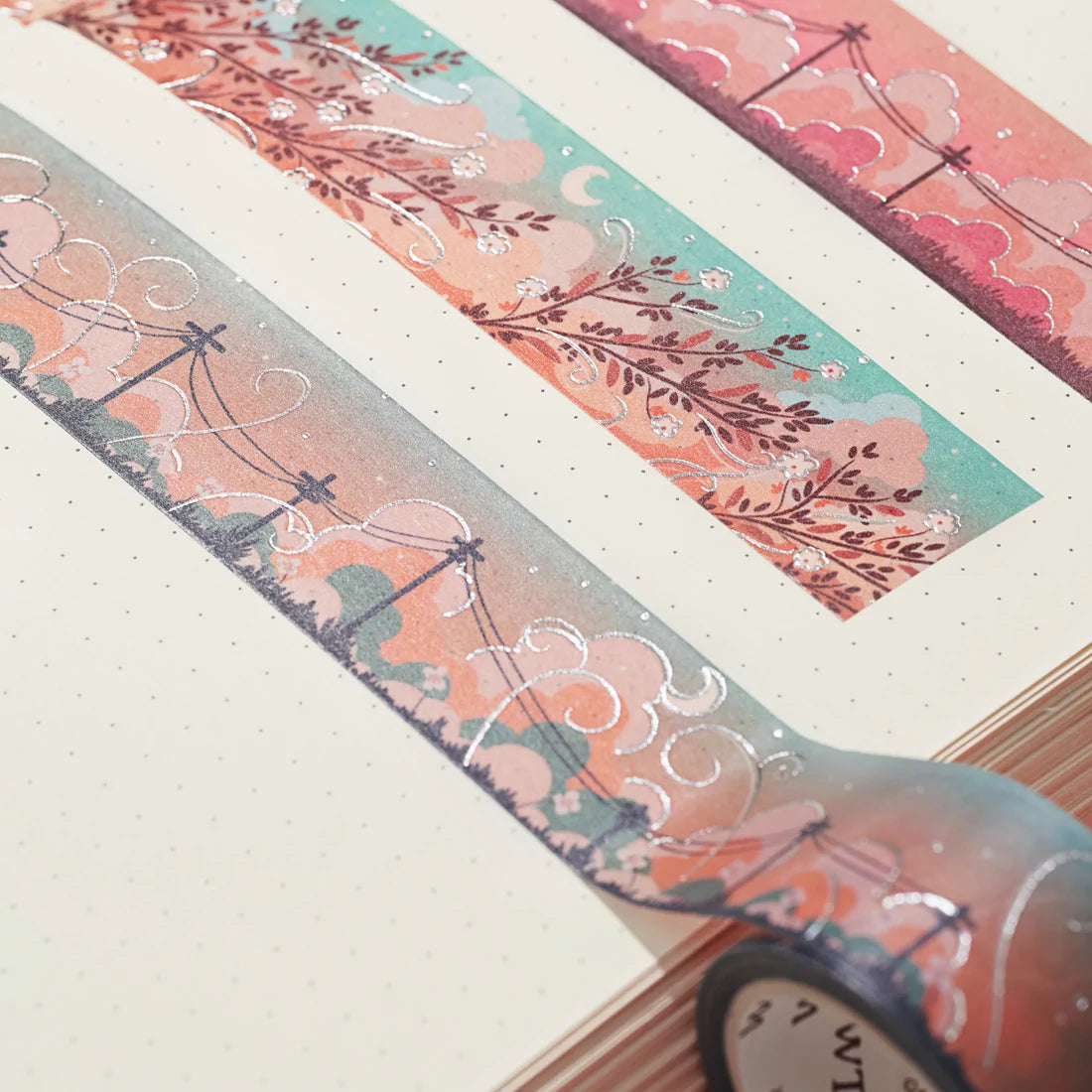 Afterglow Gilded Washi Tape Set