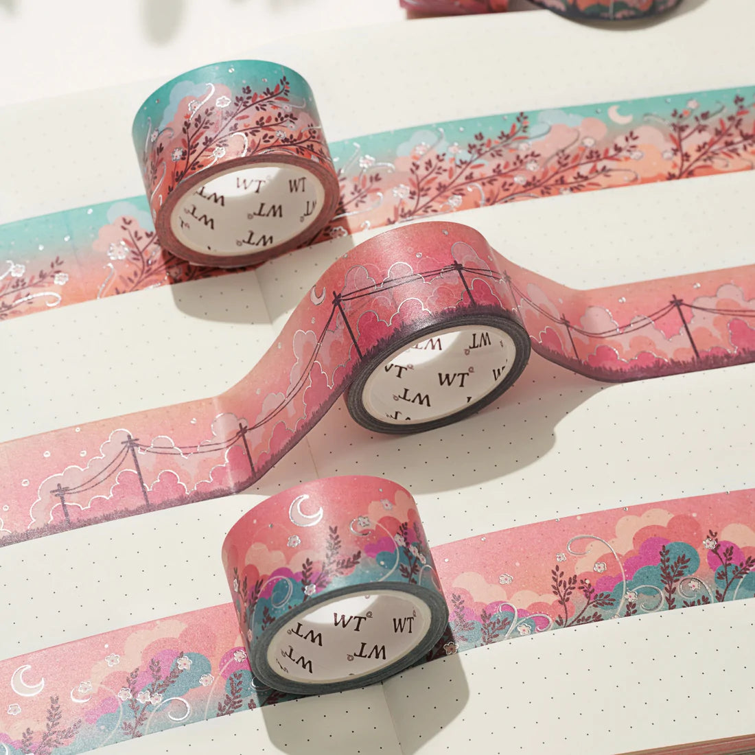 Afterglow Gilded Washi Tape Set