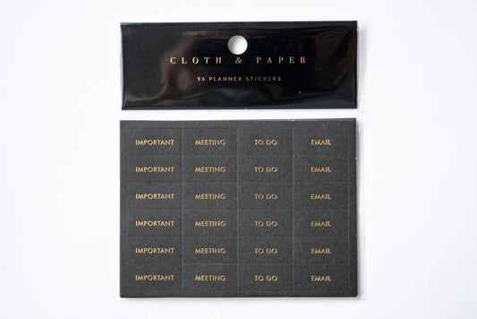 "HUSTLE" PLANNER STICKERS