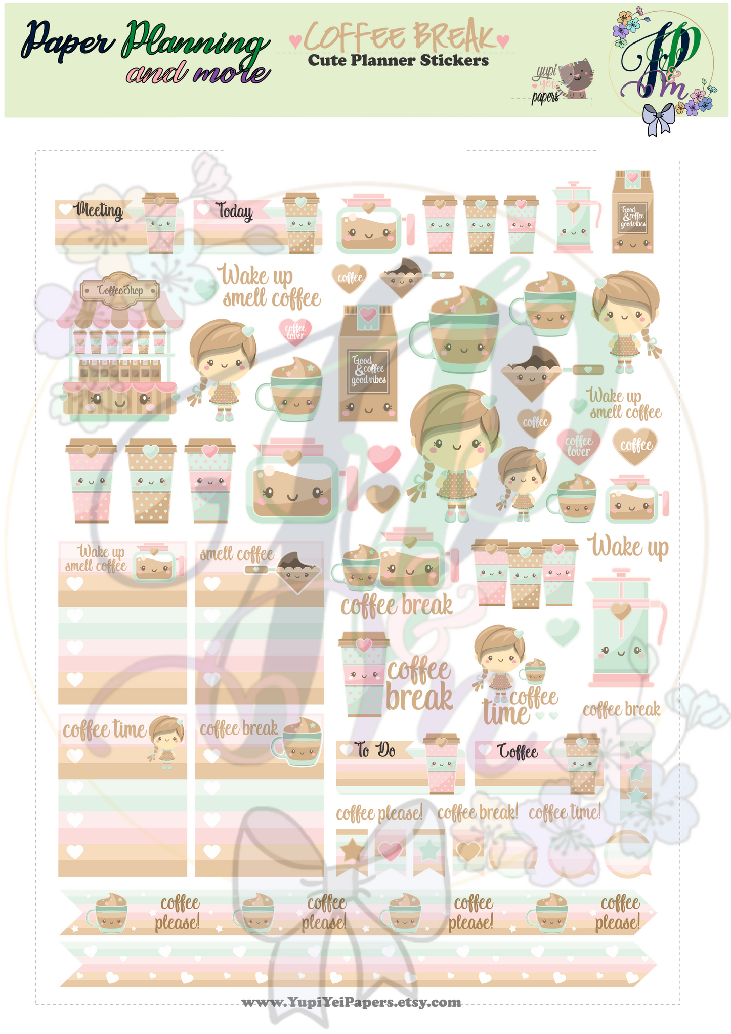 Coffee Sticker Bundle
