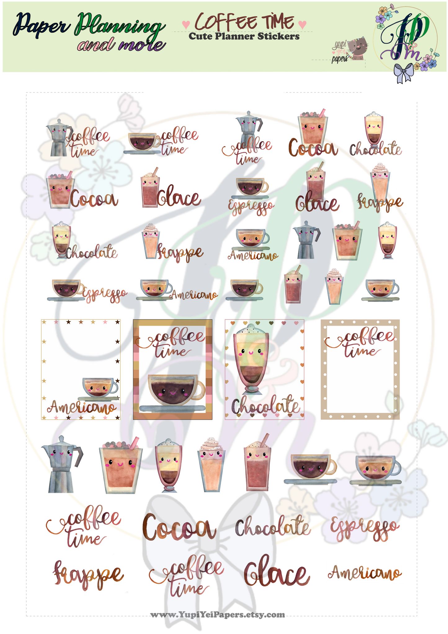 Coffee Sticker Bundle