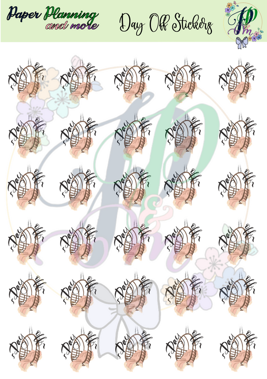 Day Off Sticker Sheet