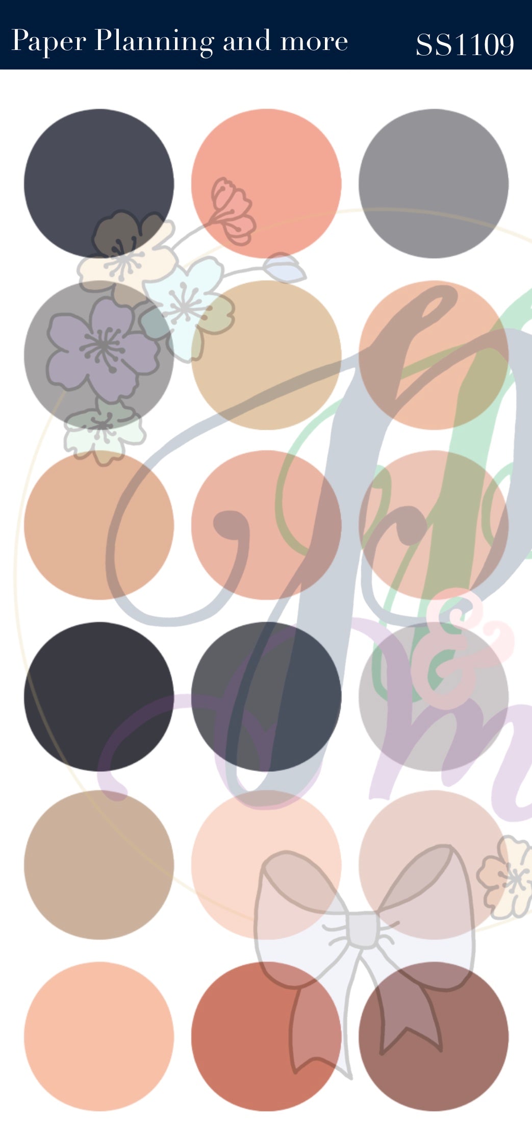 Dot 6 Sticker Sheet