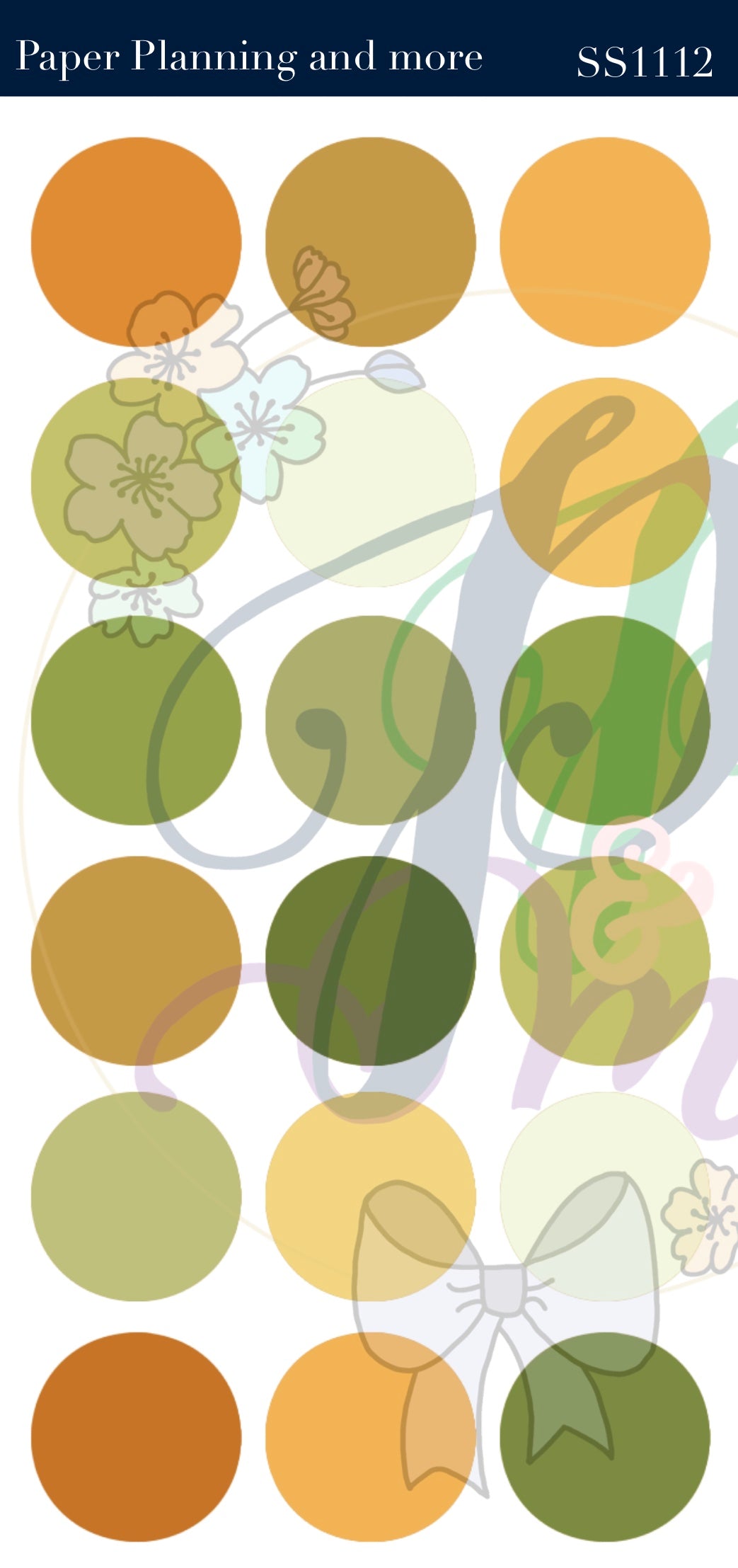 Dot 9 Sticker Sheet
