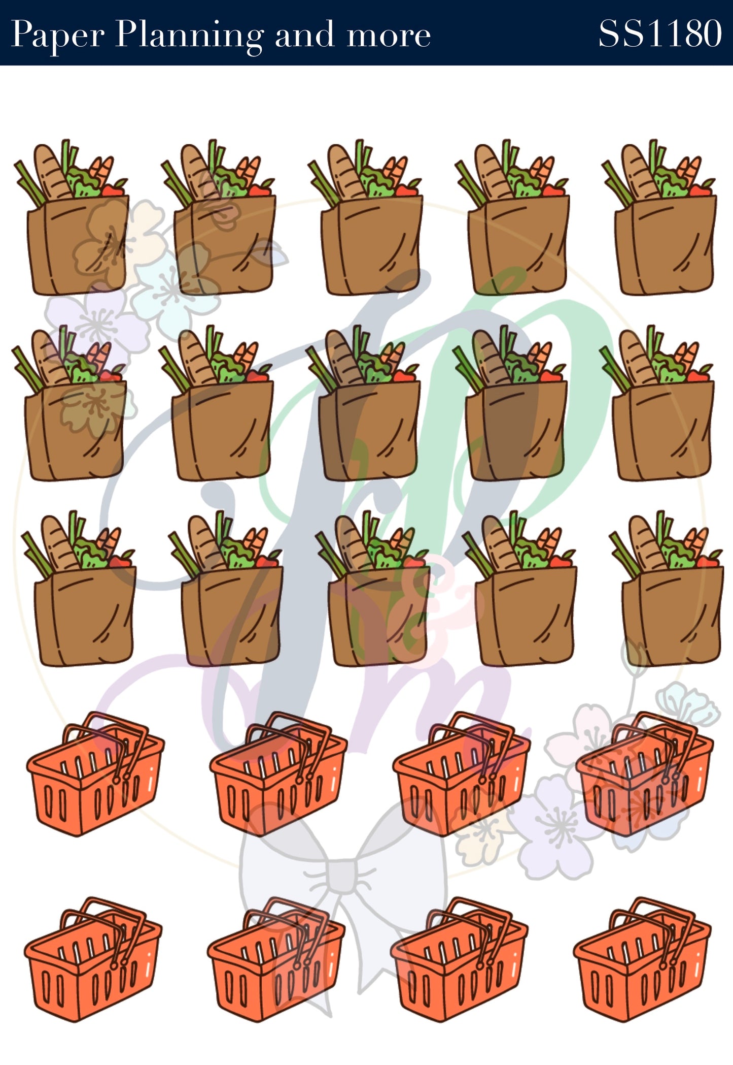 Groceries Sticker Sheet