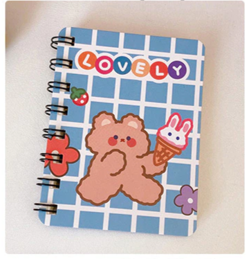 Cute Spiral Bound Mini Notebooks
