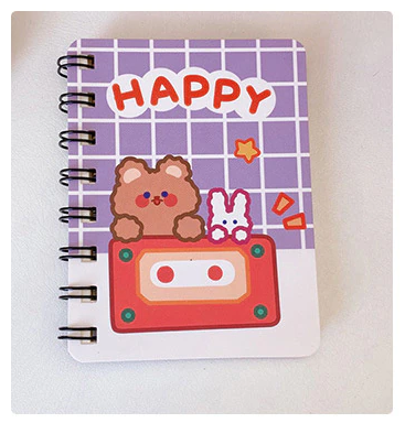 Cute Spiral Bound Mini Notebooks