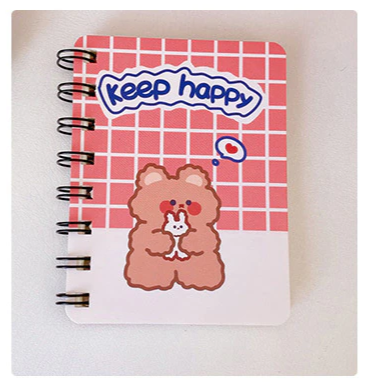 Cute Spiral Bound Mini Notebooks