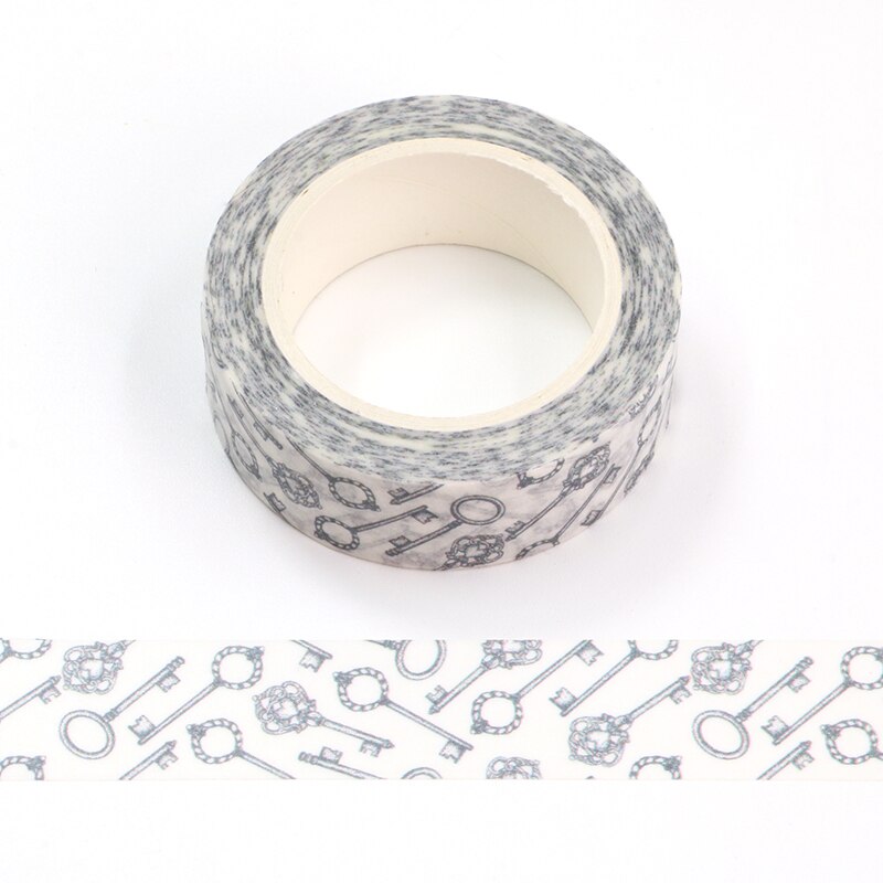 Vintage Key Pattern Washi Tape