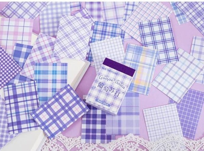 Grid Pattern Series Sticker Booklet