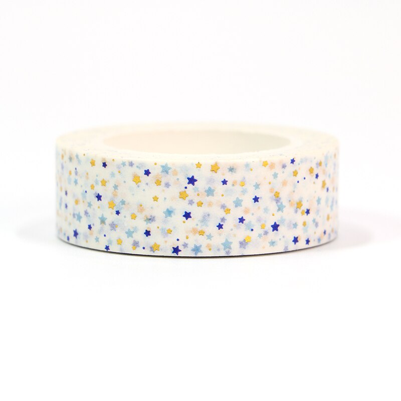 Twinkling Stars Foiled Washi Tape Sample