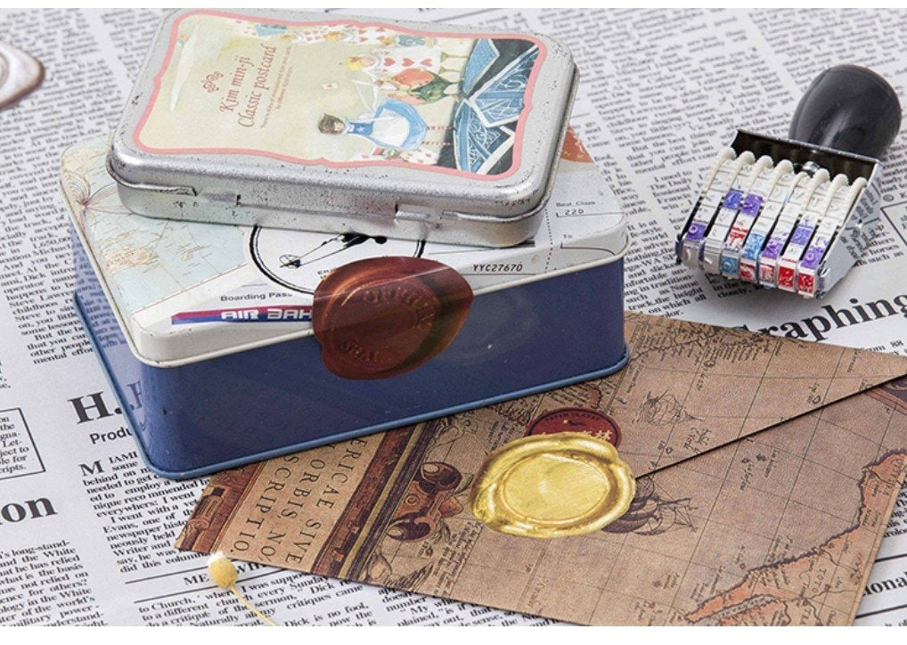 Sealing Wax Sticker Box