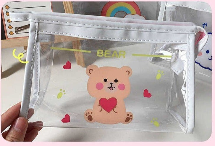 Transparent PVC Pencil Pouch