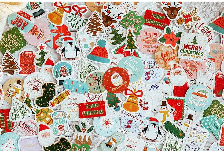 Christmas Sticker Box