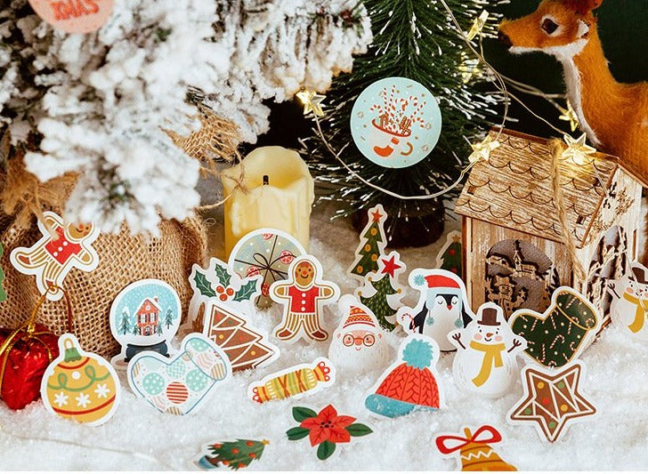 Christmas Sticker Box