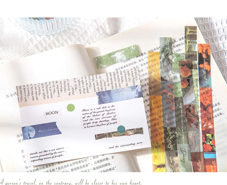 Travel Scenery Journal Scrapbooking Stickers