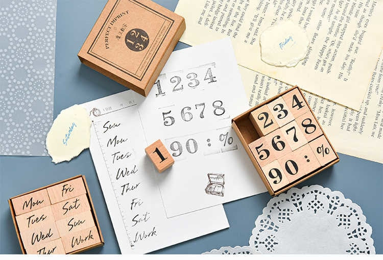 Retro Wooden Stamp