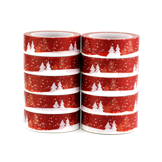 Christmas Scenery Washi Sample