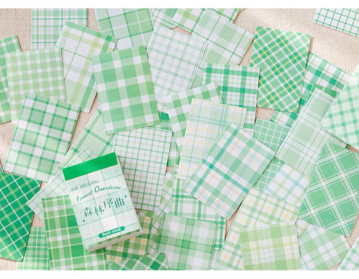 Grid Pattern Series Sticker Booklet