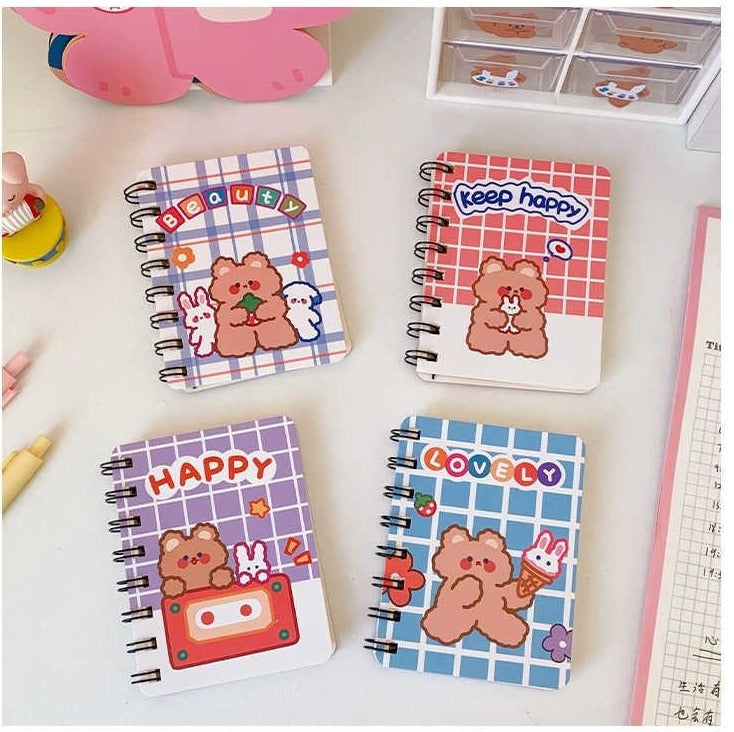 Cute Spiral Bound Mini Notebooks