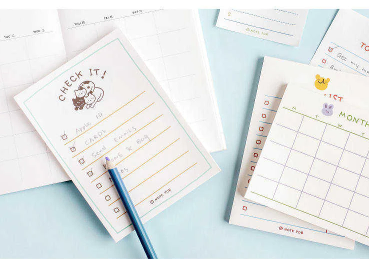 Planner Note Pads